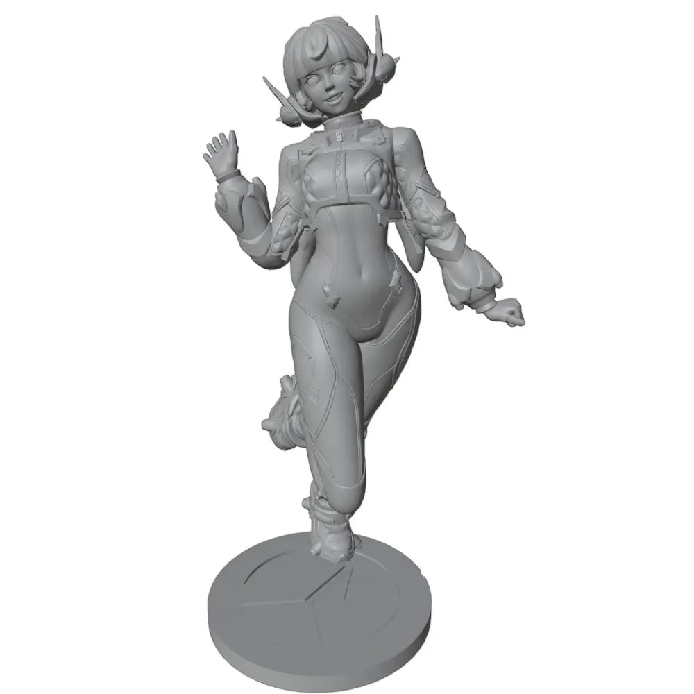 1/24 Sci-Fi Character, Resin Model Figure Kit, Anime Theme, Unassembled and Unpainted