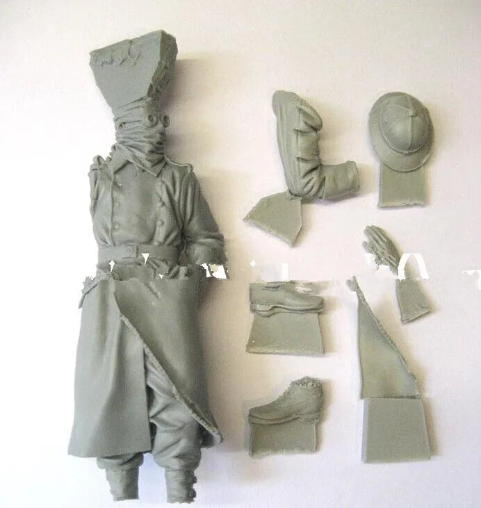 1/16 WWII Military, 3 Figures, Resin Model Figure Kit, Unassembled and Unpainted