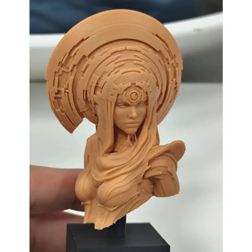 76mm Time Keeper, Resin Model Bust Kit, Fantasy Theme, Unassembled and Unpainted