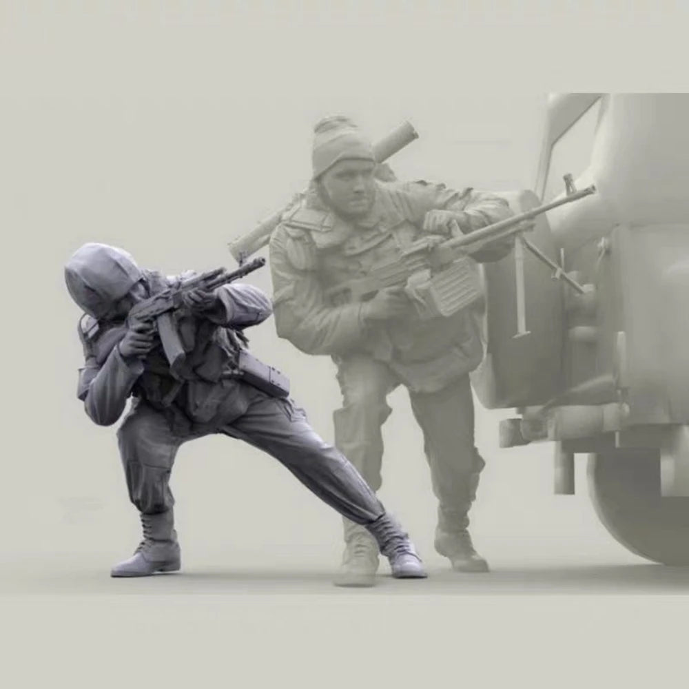 1/35 Modern Russian Special Forces Operator, Resin Model Figure Kit, Unassembled and Unpainted