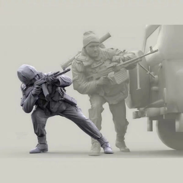 1/35 Modern Russian Special Forces Operator, Resin Model Figure Kit, Unassembled and Unpainted