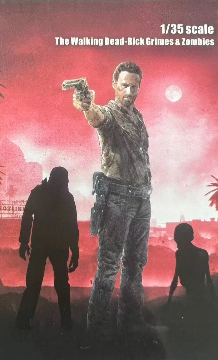 75mm Modern Walking Dead Zombies, 8 Figures, Resin Model Figure Kit, Unassembled and Unpainted