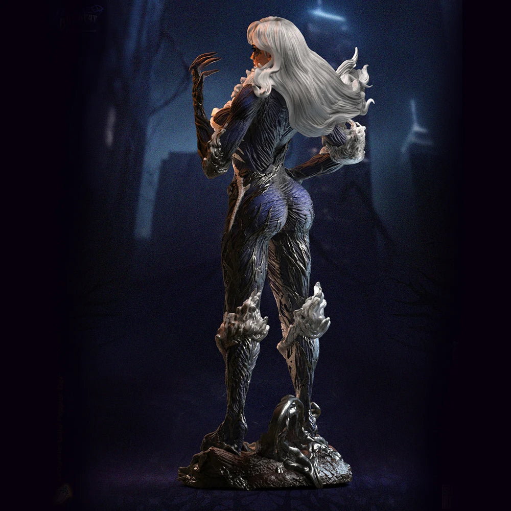 1/24 Warrior with Staff, Resin Model Figure Kit, Fantasy Theme, Unassembled and Unpainted