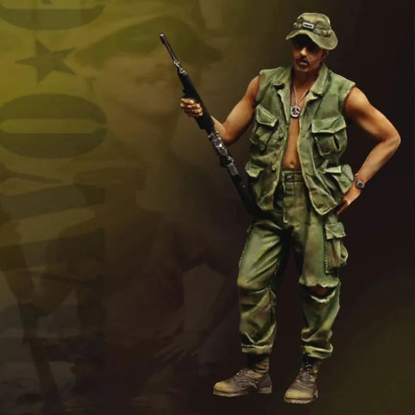 1/35 Vietnam War US Marine Corps Soldier, Resin Model Figure Kit, Unassembled and Unpainted