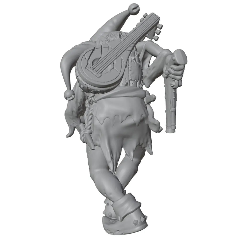 75mm Circus Clown, Resin Model Figure Kit, Unassembled and Unpainted