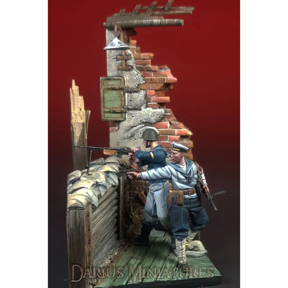 1/35 WWII Polish Soldier, Resin Model Figure Kit, Unassembled and Unpainted