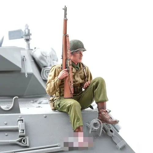 1/16 Modern American Soldier, Resin Model Figure Kit, Unassembled and Unpainted