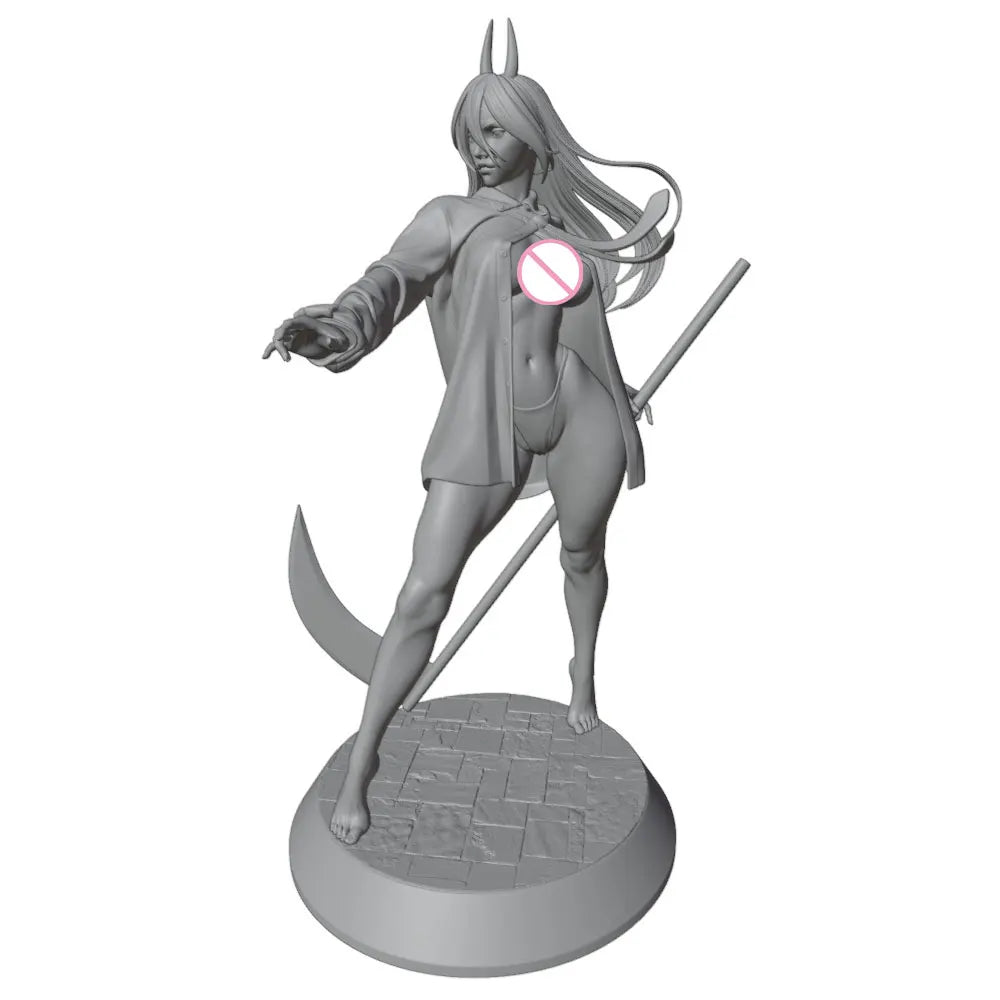 1/24 Dark Fantasy Female Demon, Resin Model Figure Kit, Fantasy Theme, Unassembled and Unpainted