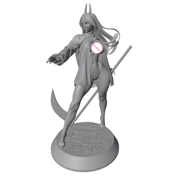 1/24 Dark Fantasy Female Demon, Resin Model Figure Kit, Fantasy Theme, Unassembled and Unpainted
