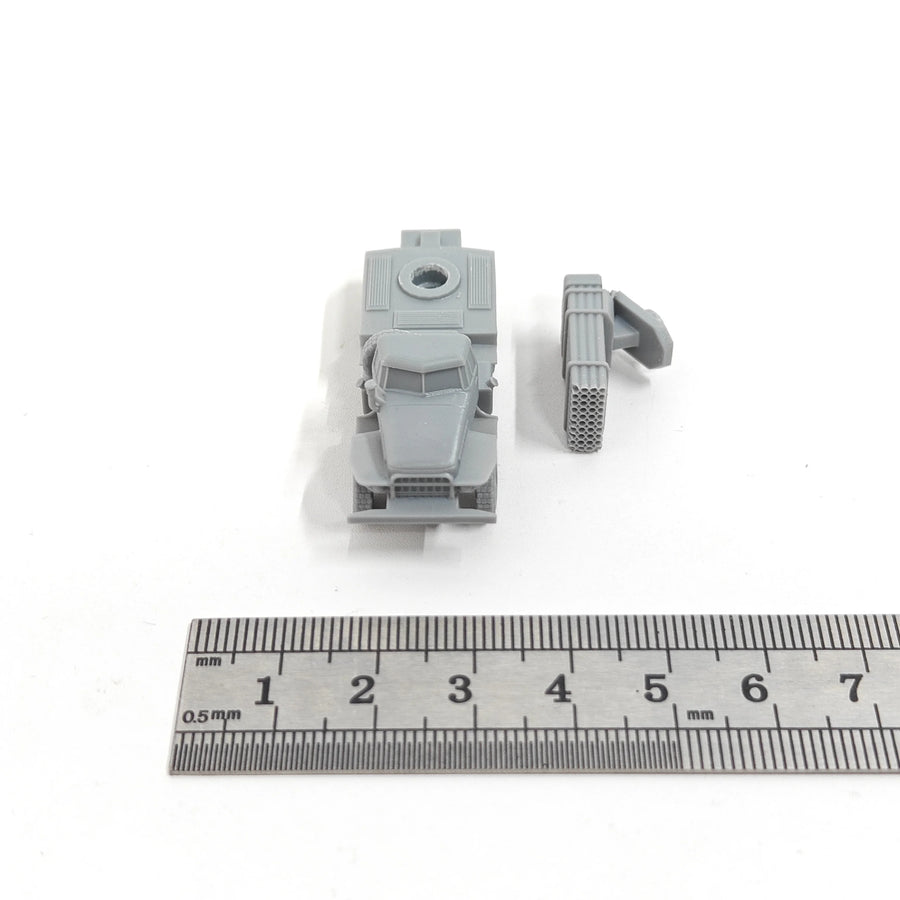 1/144 Scale BM-21 122-Mm Multiple Rocket Launcher Model Kits