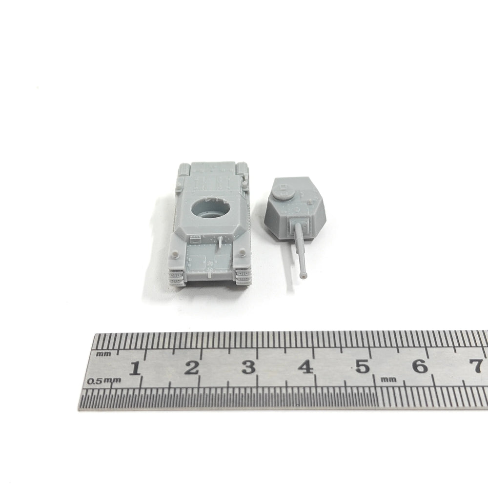 1/144 WWII Japanese Type 3 Chi-Nu, Resin Model Vehicle Kit, Unassembled and Unpainted