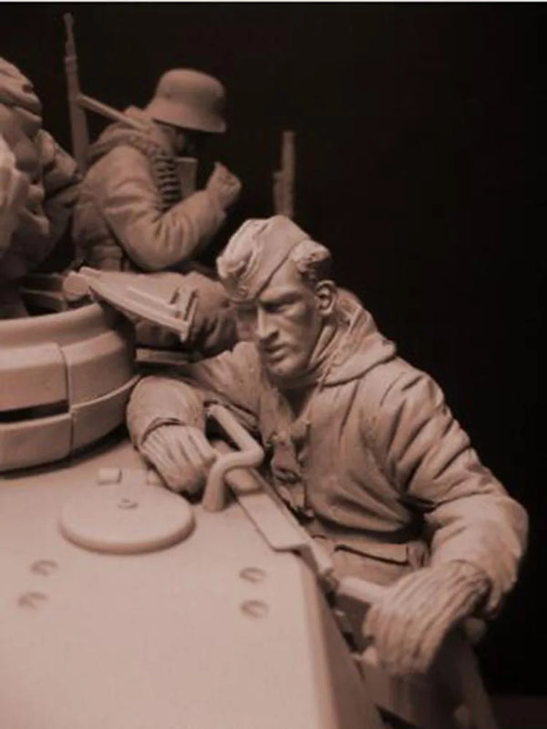 1/16 Ancient Officers, 2 Figures, Resin Model Figure Kit, Unassembled and Unpainted