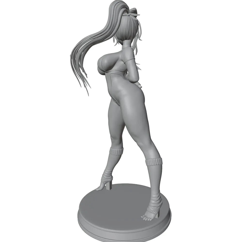 1/24 Sexy Anime Girl, Resin Model Figure Kit, Unassembled and Unpainted