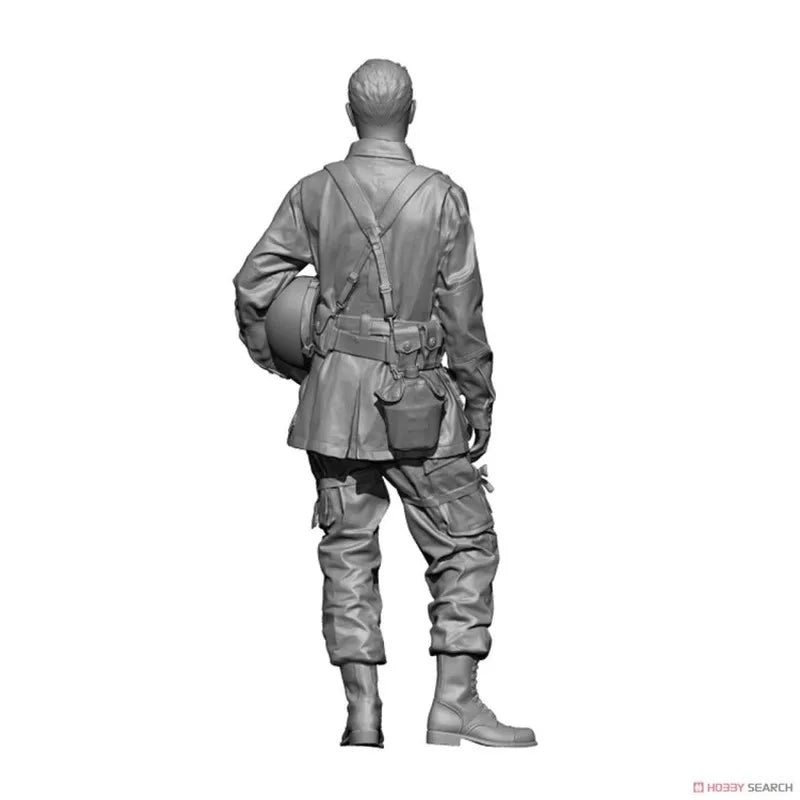 1/35 WWII Allied Paratrooper, Resin Model Figure Kit, Unassembled and Unpainted