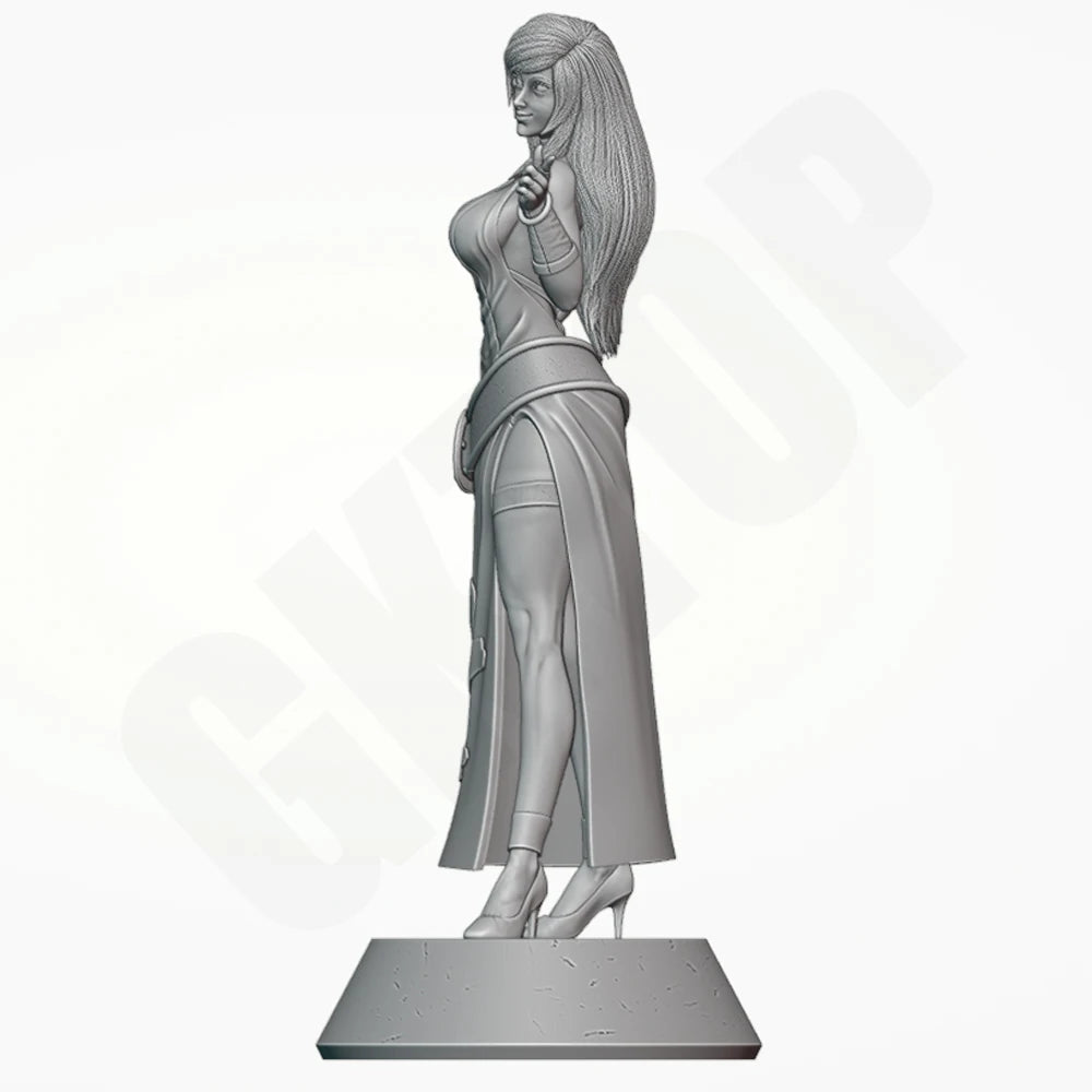 1/24 BJennet Pirate Witch, Resin Model Figure Kit, Fantasy Theme, Unassembled and Unpainted