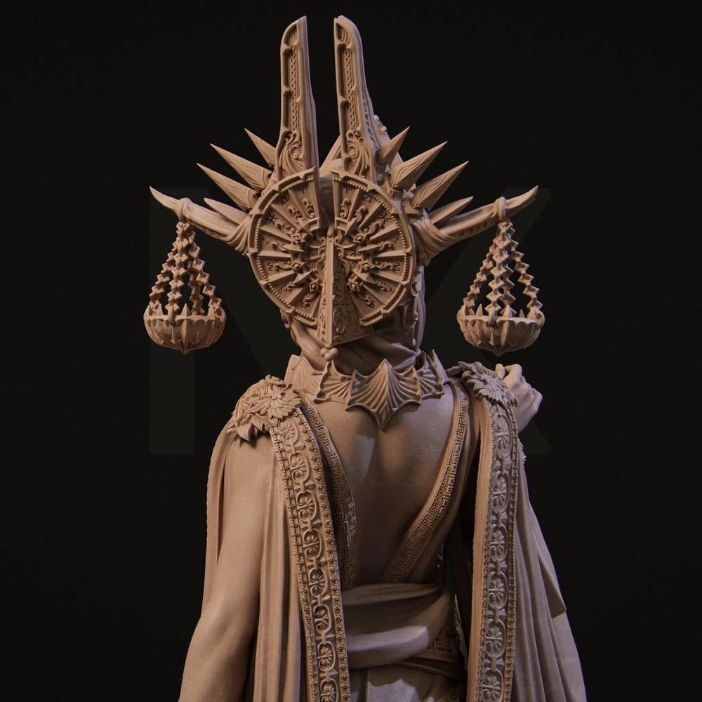 140mm Atropos Fate Goddess, Resin Model Figure Kit, Mythology Theme, Unassembled and Unpainted