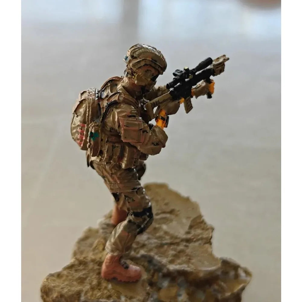 1/35 Modern USMC Combat Squad Tactical Assault, 6 Figures, Resin Model Figure Kit, Unassembled and Unpainted
