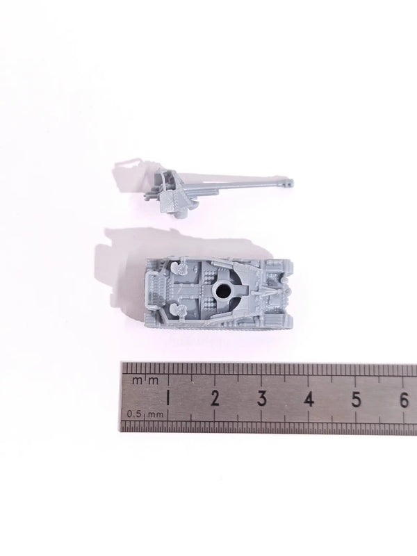 1/144 WWII German Sd.Kfz-138 Marder III, Resin Model Vehicle Kit, Unassembled and Unpainted