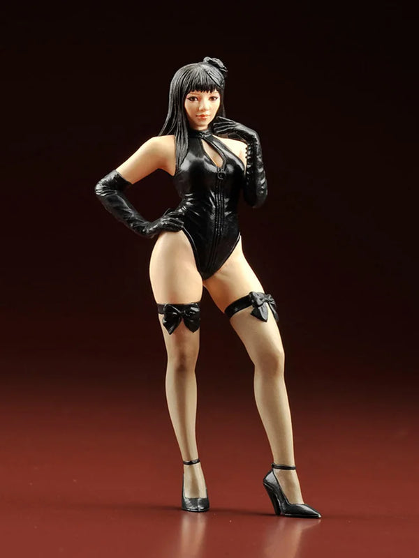 80mm Tactical Female, Resin Model Figure Kit, Unassembled and Unpainted