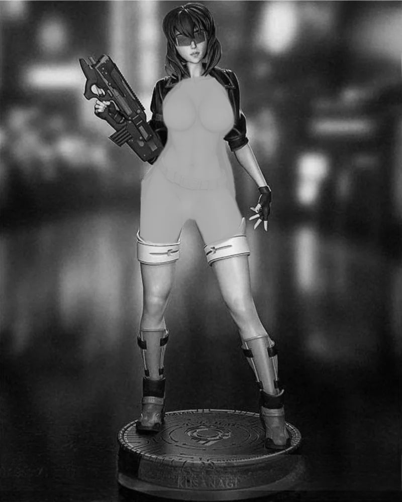1/24 Female Tactical Operative, Resin Model Figure Kit, Sci-Fi Theme, Unassembled and Unpainted