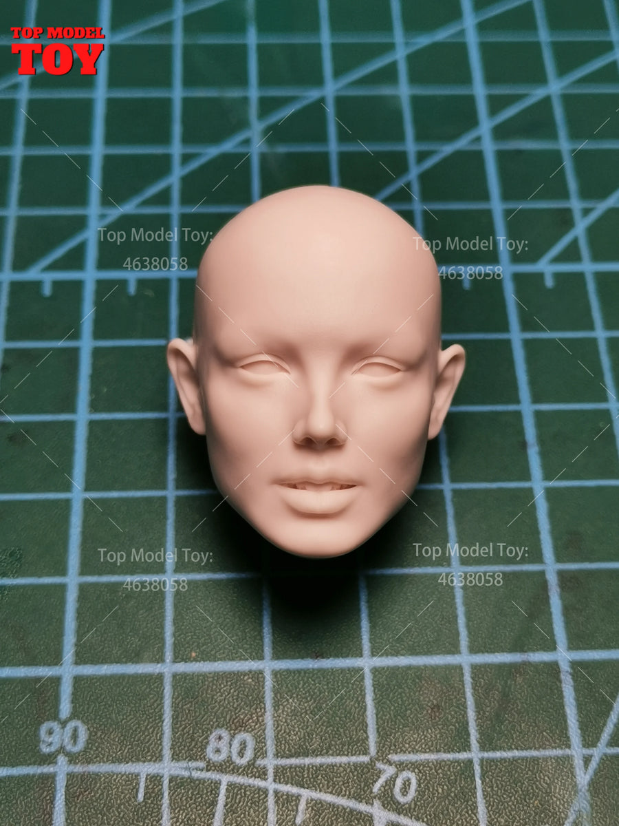 1/6 Scale Unpainted Tony Leung Chiu Wai Head Sculpt Carving Korea China Star Model for 12'' Soldier Action Figure Body Dolls