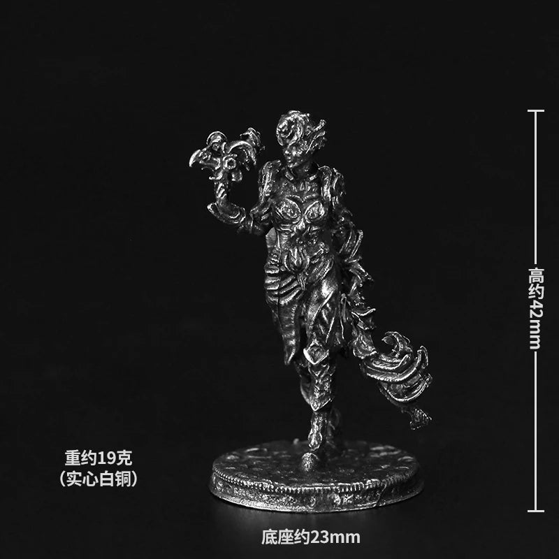 Warrior Miniatures, 8 Figures, Resin Model Figure Kit, Fantasy Theme, Unassembled and Unpainted