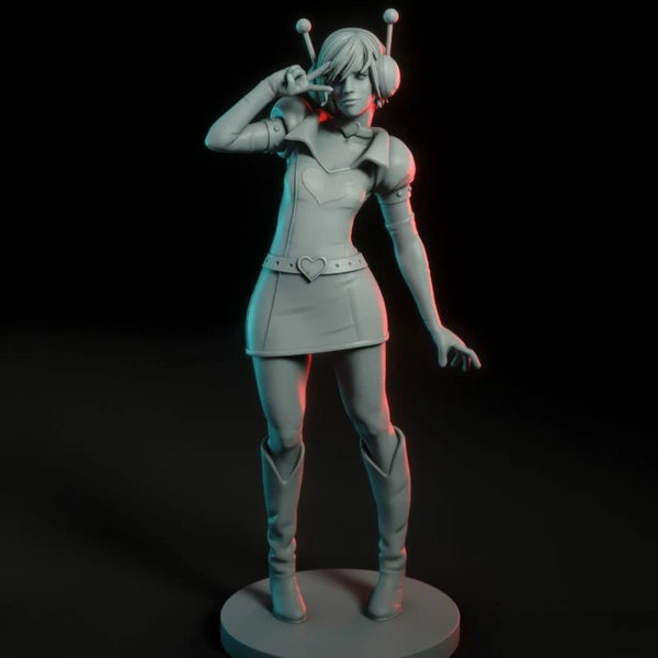 1/24 Horror Game Character, Resin Model Figure Kit, Anime Theme, Unassembled and Unpainted