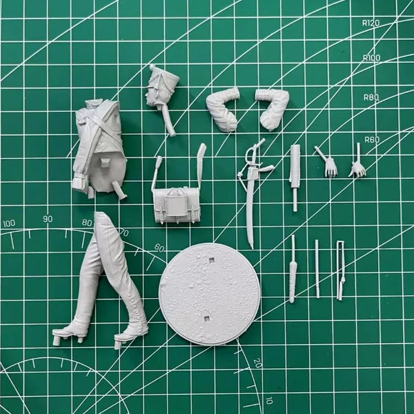 1/24 Napoleonic Russian Fifer, Resin Model Figure Kit, Unassembled and Unpainted