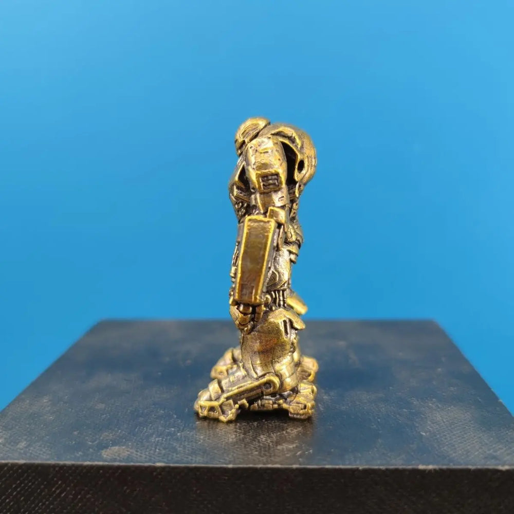 55mm 55mm Mecha Warrior, Resin Model Figure Kit, Sci-Fi Theme, Unassembled and Unpainted