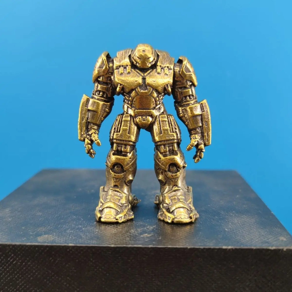55mm 55mm Mecha Warrior, Resin Model Figure Kit, Sci-Fi Theme, Unassembled and Unpainted