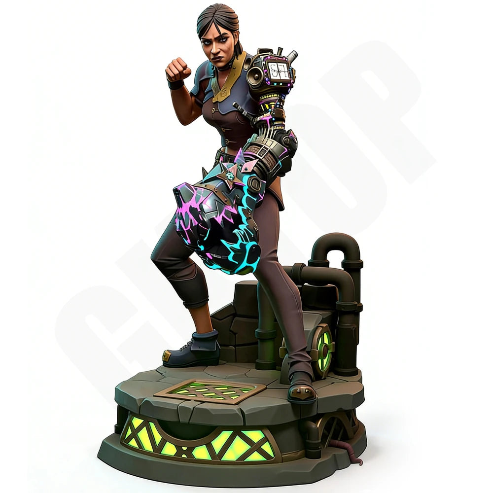 1/24 Gir Warrior, Resin Model Figure Kit, Sci-Fi Theme, Unassembled and Unpainted