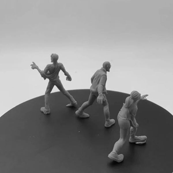 1/35 Dark Fantasy Zombie Pack, 12 Figures, Resin Model Figure Kit, Fantasy Theme, Unassembled and Unpainted