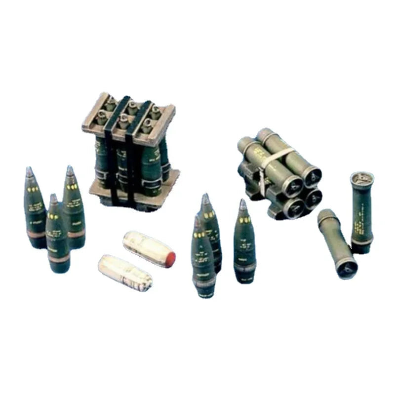 1/35 Modern Military Ammunition Crate Set, Resin Model Accessory Kit, Unpainted