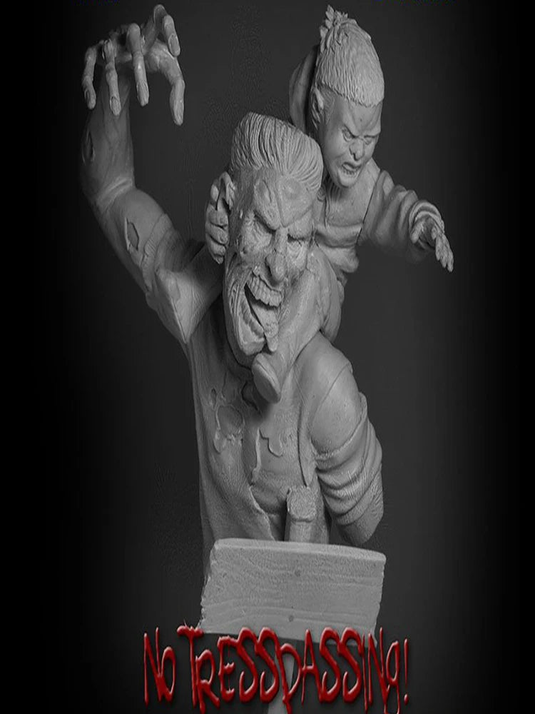 1/10 Ancient Warrior, Resin Model Bust Kit, Fantasy Theme, Unassembled and Unpainted