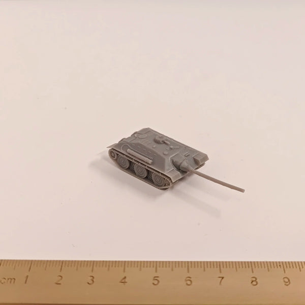 1/144 WWII German E-25 Tank Destroyer, Resin Model Vehicle Kit, Unassembled and Unpainted