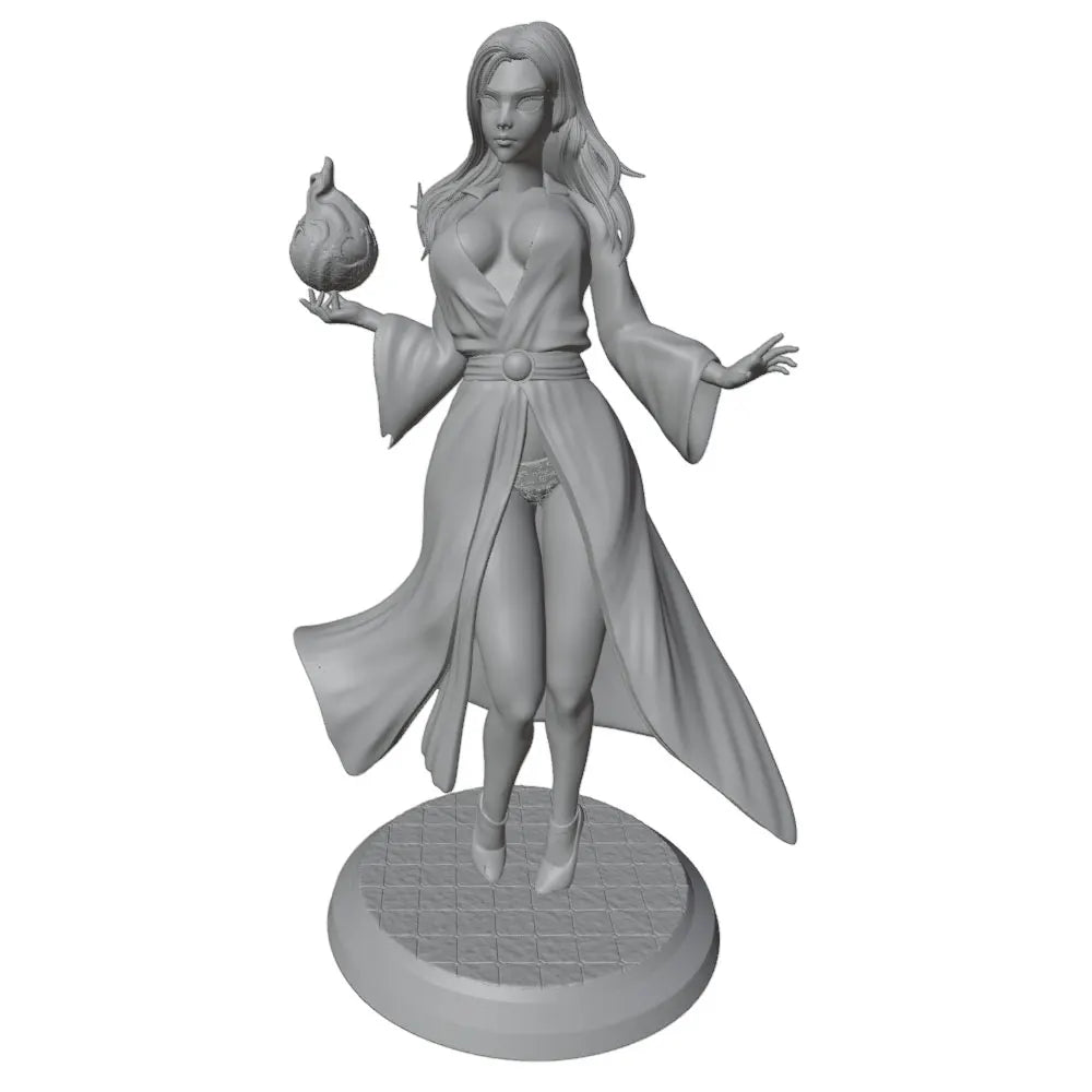 1/24 Sorceress Characters, 4 Figures, Resin Model Figure Kit, Fantasy Theme, Unassembled and Unpainted