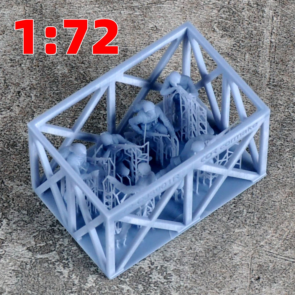 1/35 Cold War Soviet Army, 6 Figures, Resin Model Figure Kit, Unassembled and Unpainted