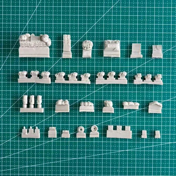 1/72 Modern M2A2 Bradley IFV OIF Stowage, Resin Model Vehicle Kit, Unassembled and Unpainted