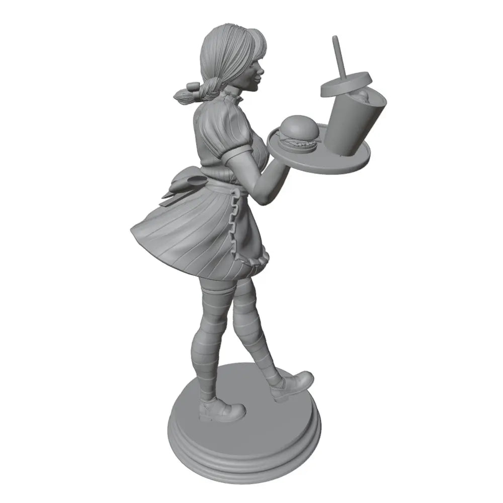 1/24 Sexy Pin-up, 4 Figures, Resin Model Figure Kit, Unassembled and Unpainted