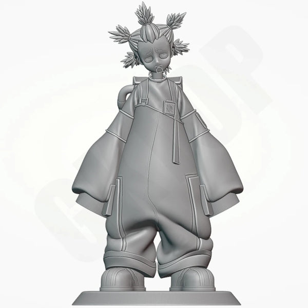 1/24 Warrior with Radiating Spikes and Tactical Coat, Resin Model Figure Kit, Anime Theme, Unassembled and Unpainted