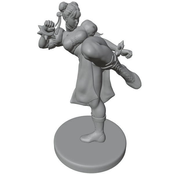 1/24 Girl with Rifle, Resin Model Figure Kit, Anime Theme, Unassembled and Unpainted