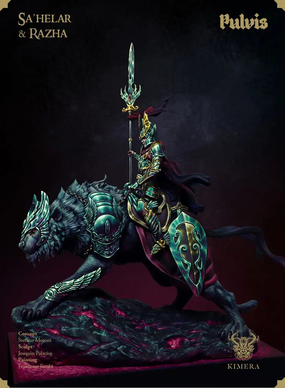 1/24 Sahelar & Rozha Warrior, Resin Model Figure Kit, Fantasy Theme, Unassembled and Unpainted