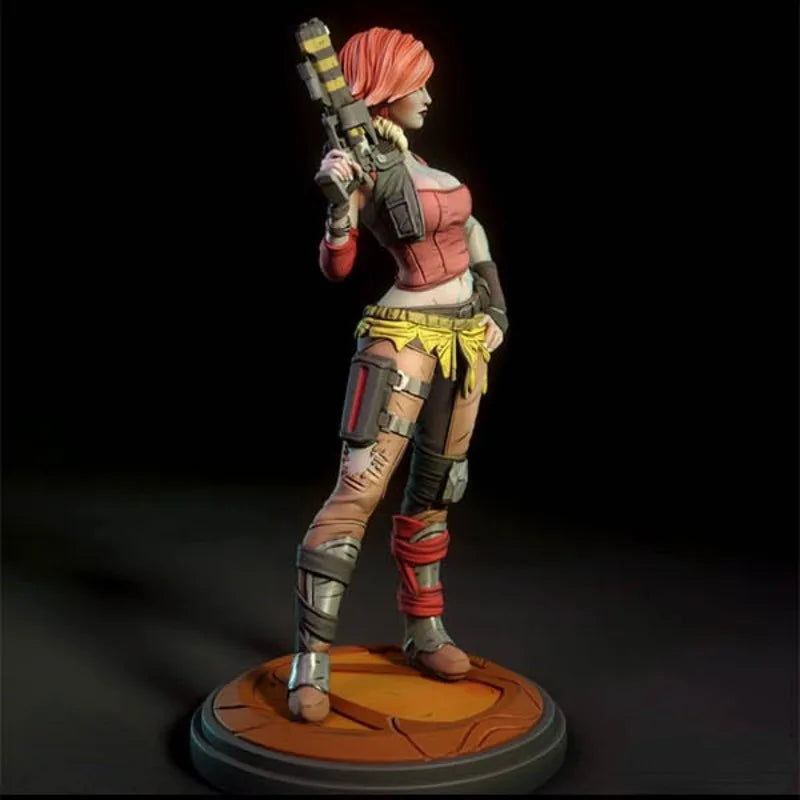 1/24 Female Tactical Gunner, Resin Model Figure Kit, Anime Theme, Unassembled and Unpainted
