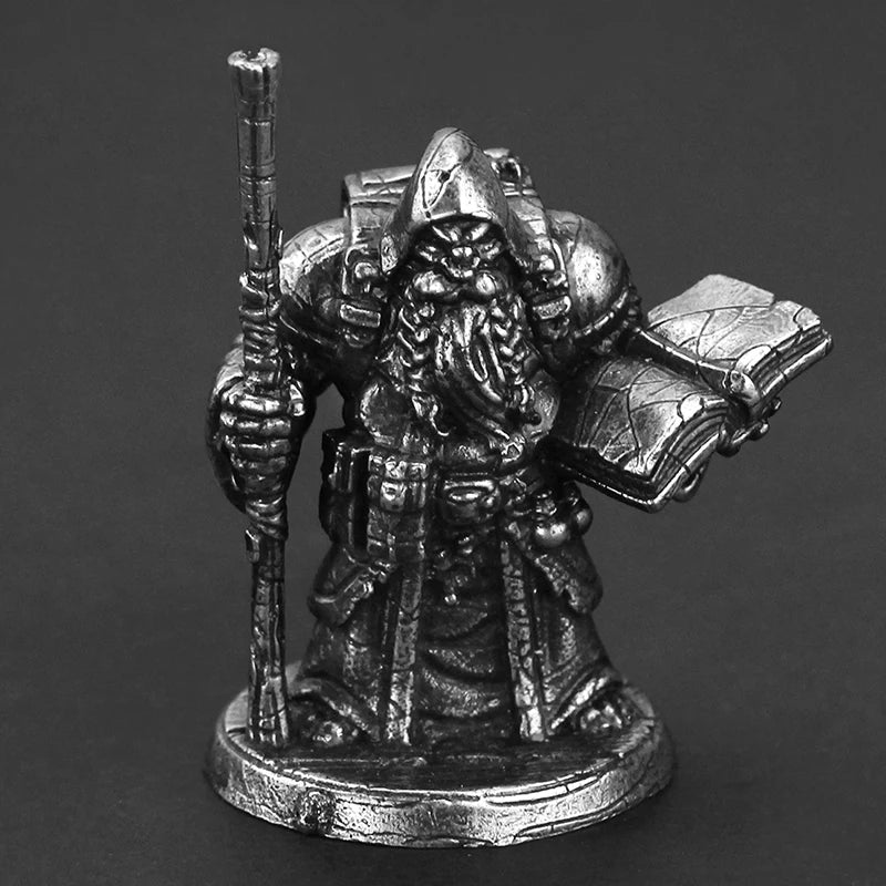 35mm Rat Man Swordsman Elf & Orc, 4 Figures, Resin Model Figure Kit, Fantasy Theme, Unassembled and Unpainted