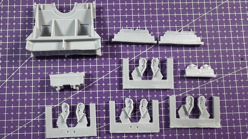 1/35 Modern Tank Minesweeper, Resin Model Vehicle Kit, Unassembled and Unpainted