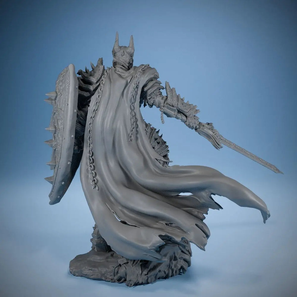 70mm Knight, Resin Model Figure Kit, Fantasy Theme, Unassembled and Unpainted