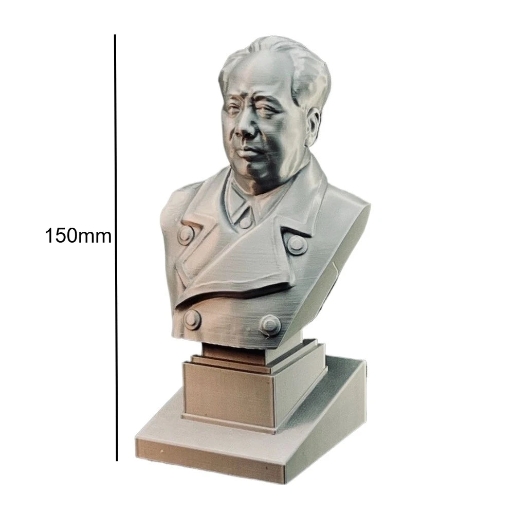 150mm Modern Mao Zedong, Resin Model Bust Kit, Unassembled and Unpainted