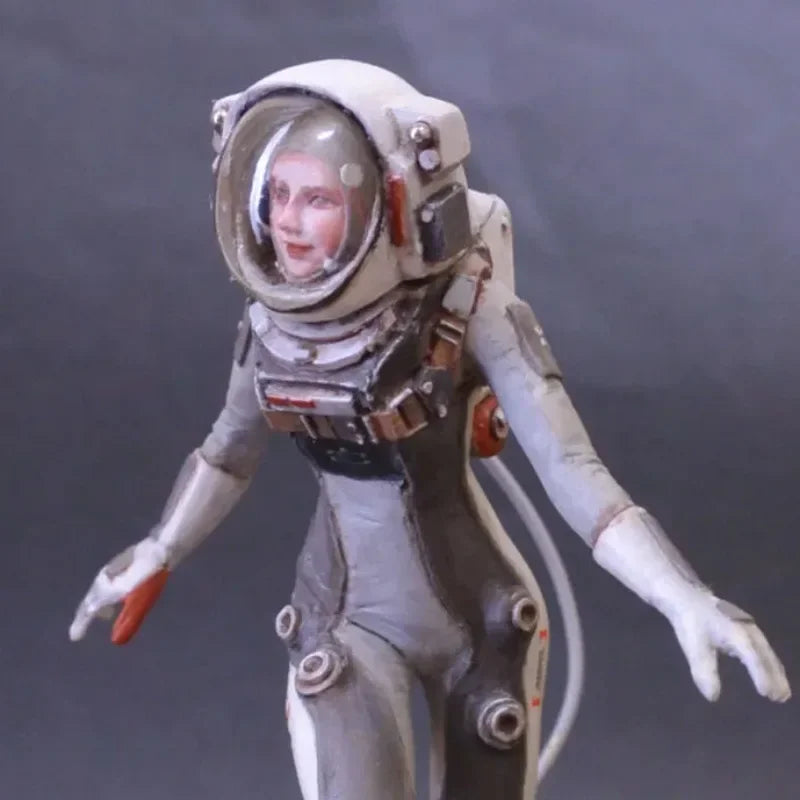 1/20 Female Mercenary, Resin Model Figure Kit, Sci-Fi Theme, Unassembled and Unpainted