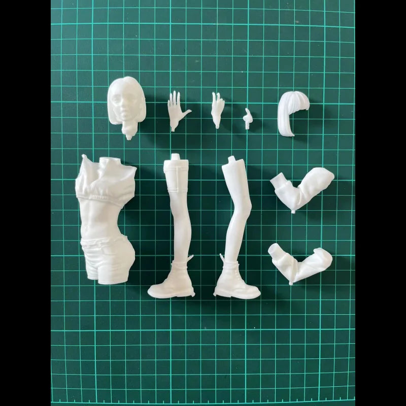 1/8 Female, Resin Model Figure Kit, Unassembled and Unpainted