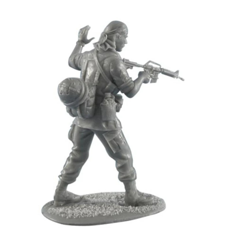 Vietnam War US 25th Infantry Sergeant, Resin Model Figure Kit, Unassembled and Unpainted